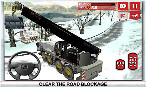 winter snow plow truck driver