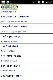 learn german vocabulary