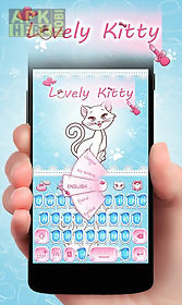 lovely kitty go keyboard theme