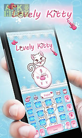 lovely kitty go keyboard theme