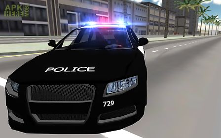 police car drift 3d