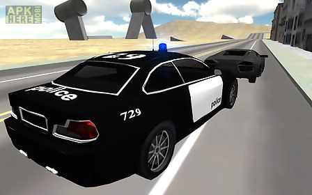 police car drift 3d