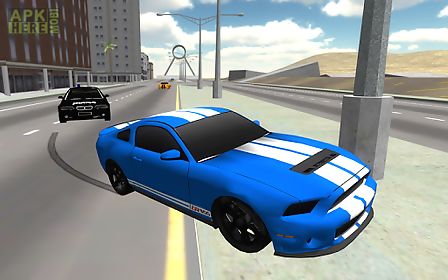 police car drift 3d