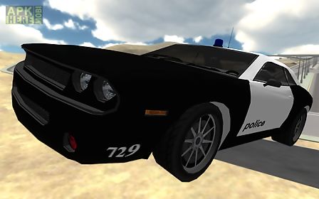 police car drift 3d