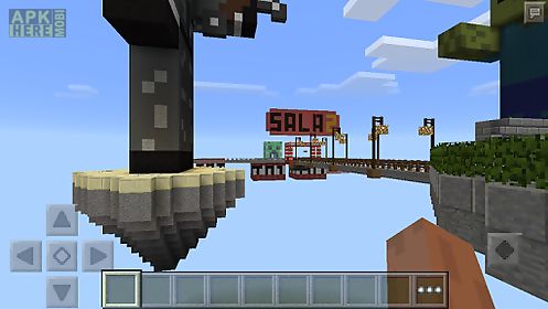 sky wars map for minecraft pe
