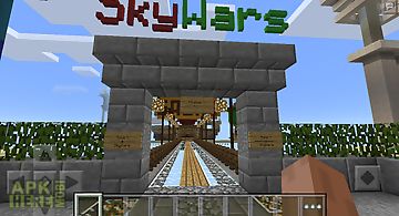 Sky wars map for minecraft pe