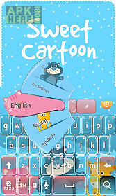 sweet cartoon keyboard