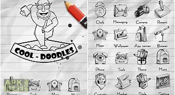 Doodles go launcher theme