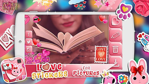 love stickers for pictures