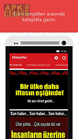 manşetler