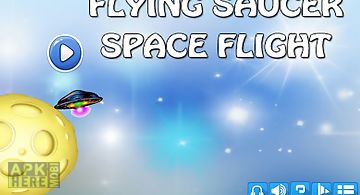 Flying saucer space flight