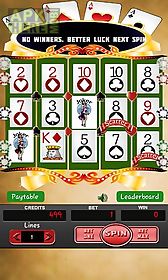 video poker: slot machine