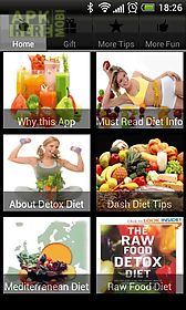 detox - dash - raw food - vegetarian diet and more