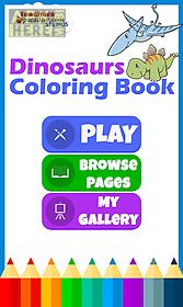 dinosaurs coloring book