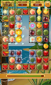 fruit crush - match 3 games