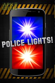 police lights & siren