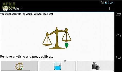 a weight scale for mobiles