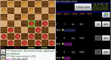 Checkers online (free)