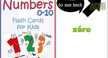 French numbers 0-10 for kids