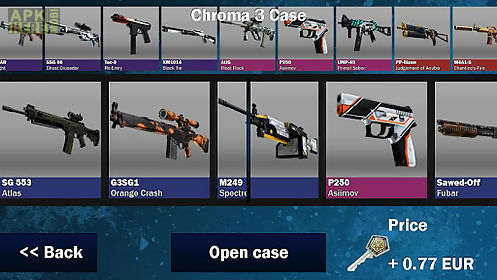 weapon case opening for cs:go