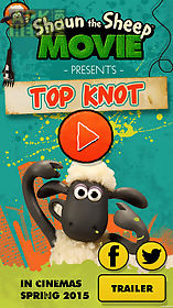 shaun the sheep top knot salon