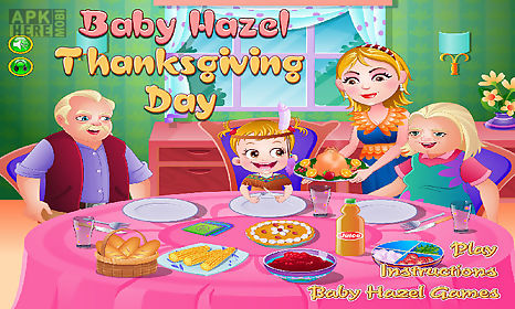 baby hazel thanksgiving day