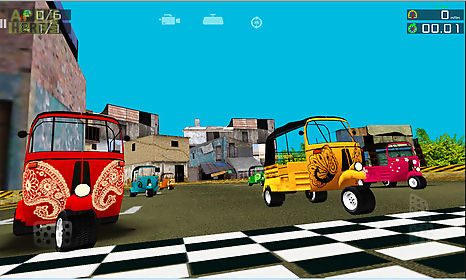 rickshaw racing game