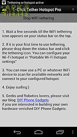1-click wifi tether no root