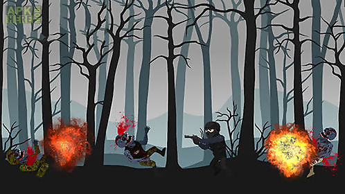 forest zombie kill