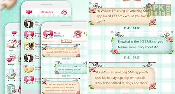 Go sms pro marry me theme
