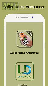 caller name announcer - free