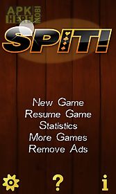 spit !speed ! card game free