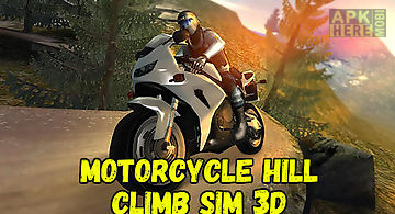 Motorcycle hill climb sim 3d