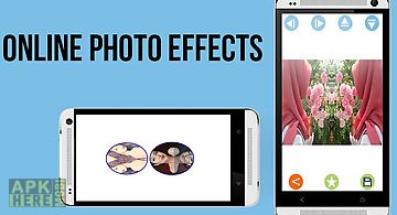 Online photo editor effects