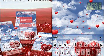 Land of love animated keyboard