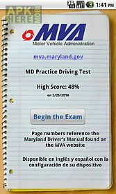 md practice driving test