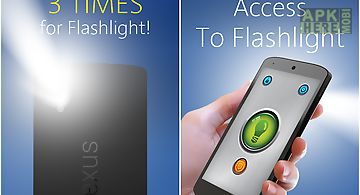 Power button flashlight /torch
