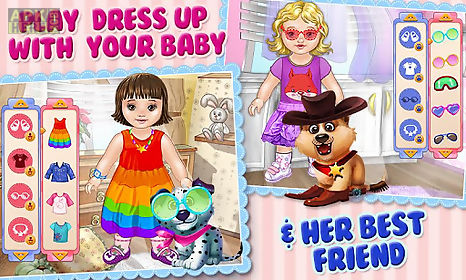 baby & puppy - care & dress up