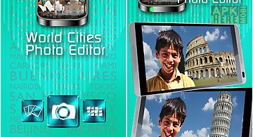 World cities photo editor
