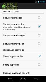share apps and files