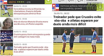 Cruzeiro web - notícias