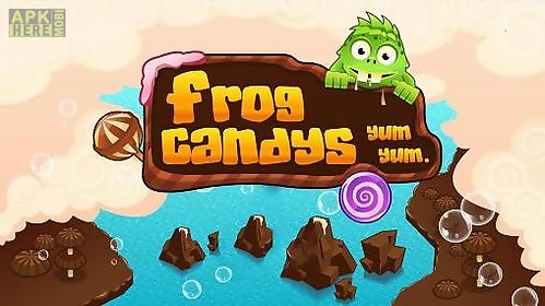 frog candys: yum-yum