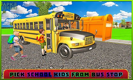 school bus driver simulator 3d