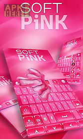 soft pink go keyboard theme