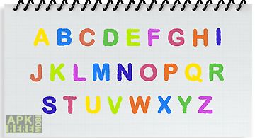 Alphabet writing for kids