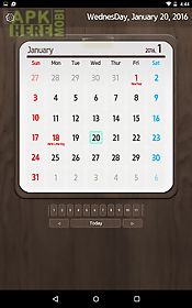 calendar widget 2016 ultimate