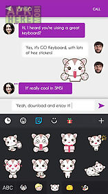 go keyboard kitty sticker