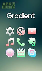 gradient - solo theme