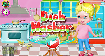Dish washer cleaning games