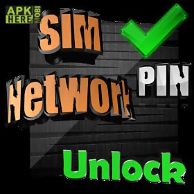 sim network unlock pin